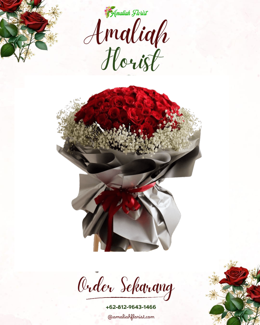 Buket Bunga Payung Sekaki